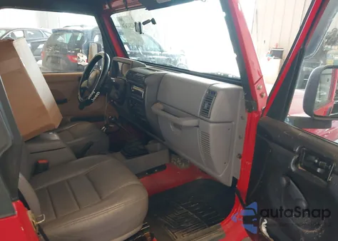 1997 Jeep Wrangler Se z USA, uszkodzony, nr VIN 1J4FY29P8VP412058